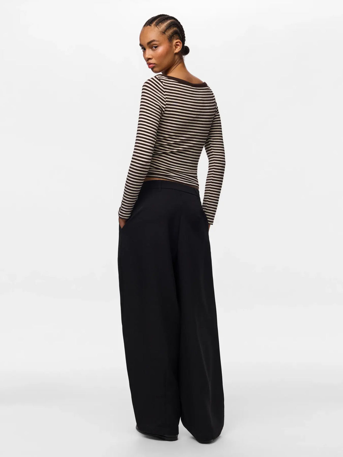 Pantalón Olivia Barrel Negro NOOS