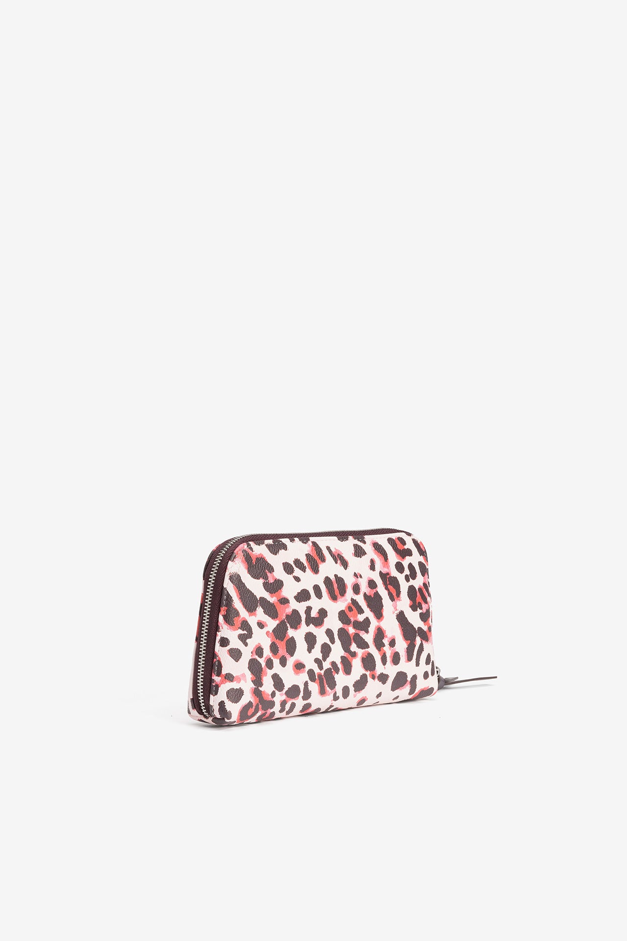 Cartera Multiusos Morado Animal Print