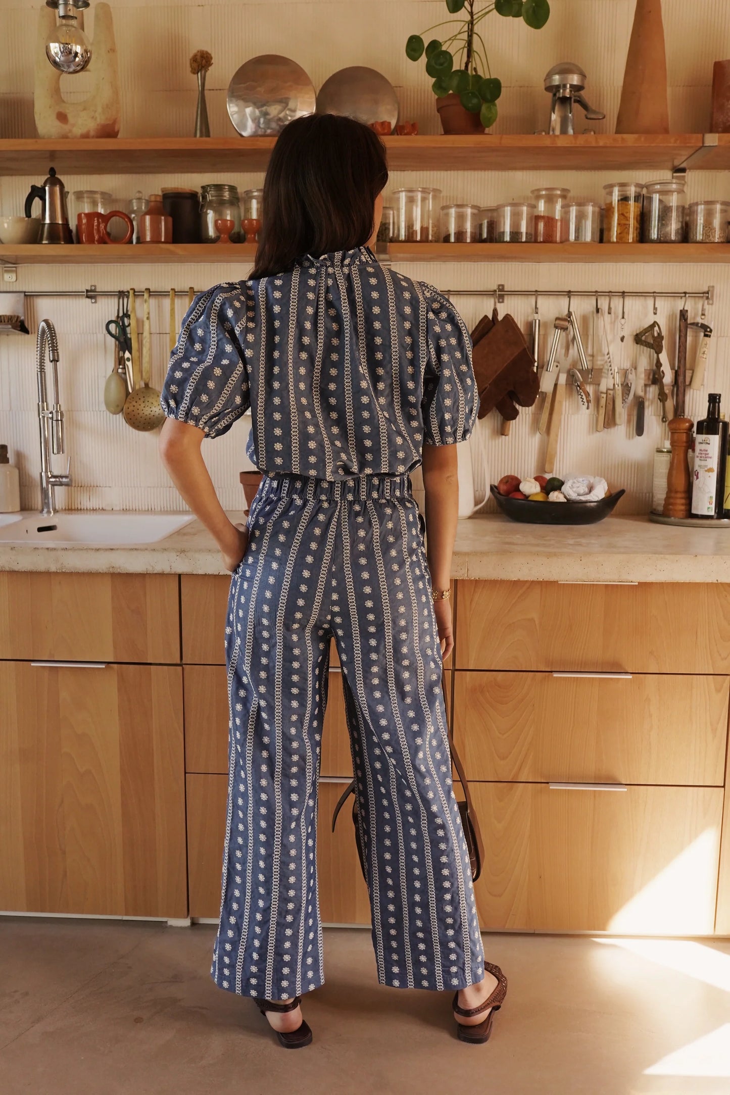 Pantalón Marnie Ancho Estampado