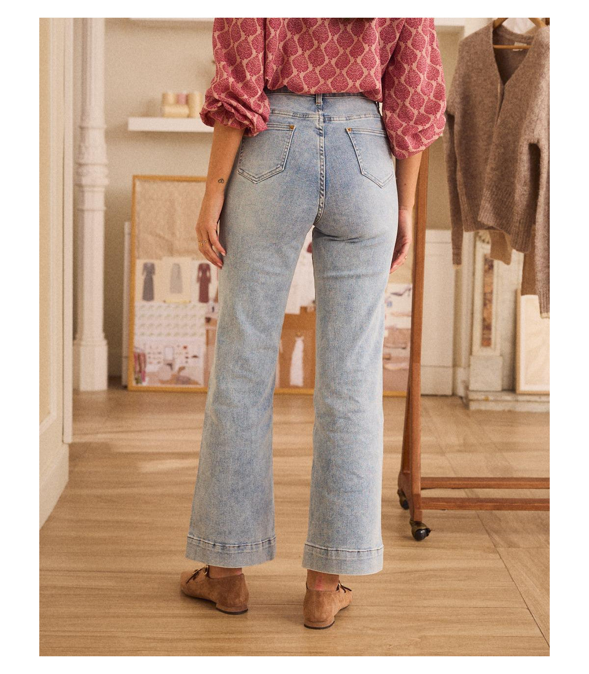 Pantalon Denim Paule